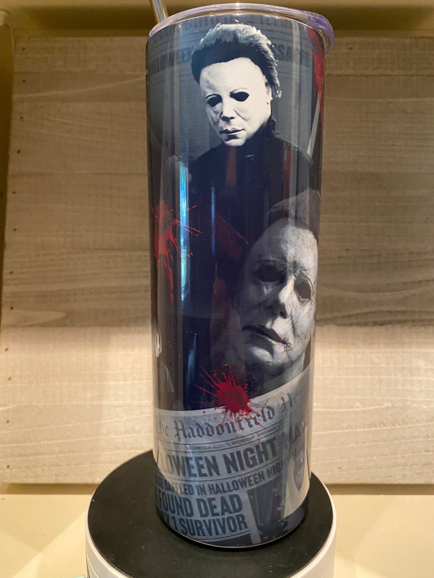 Michale Myers / The Boogie Man / 20oz Stainless Steel Tumbler / Sublimation Tumbler / Gift For Her / Gift For Him / Horror Tumbler