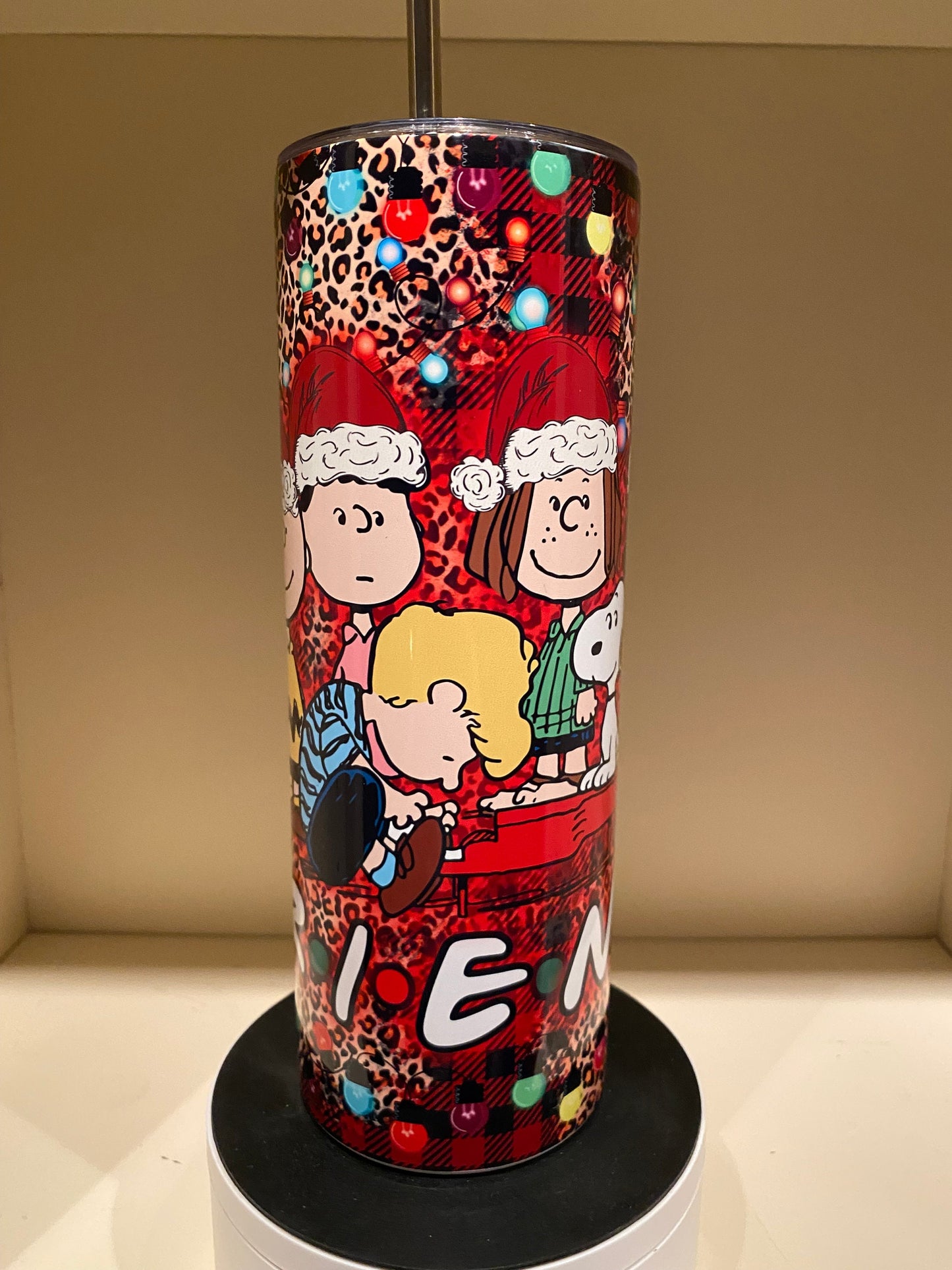 Peanuts Friends Tumbler \ 20oz Stainless Steel Tumbler \ Charlie Brown \ Christmas Tumbler \ Wedding \ Birthday \ Gift \ Him or Her \ Funny