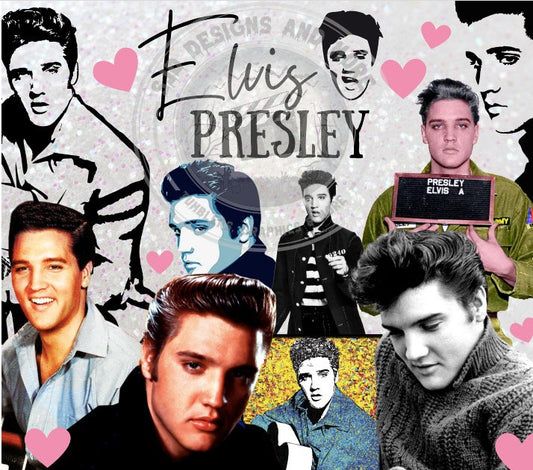Elvis Presley \ 20oz Stainless Steel Tumbler \ Birthday Gift \ Gift for Him or Her \ Arrested Elvis \ Army Elvis
